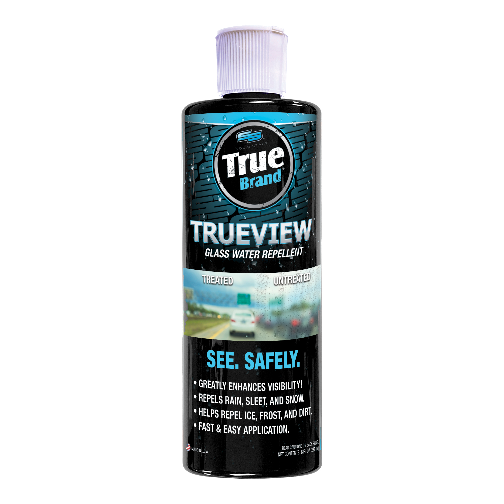 TrueView Glass Water Repellent - Solid Start